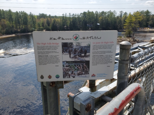 Bracebridge, Ontario. High Falls, Potts Falls, and Little High Falls