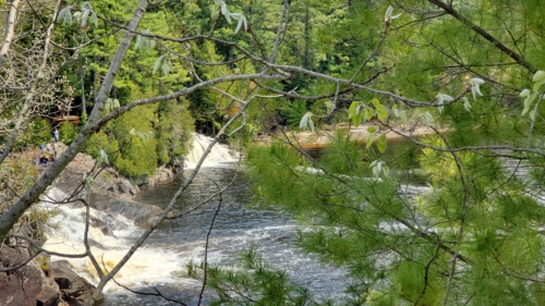 Bracebridge, Ontario. High Falls, Potts Falls, and Little High Falls