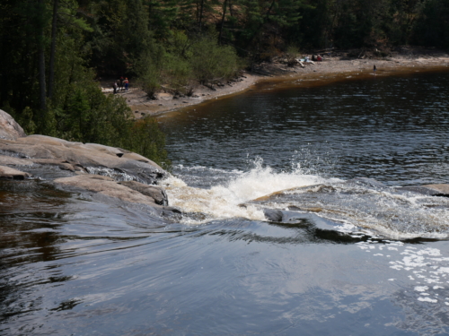 Bracebridge, Ontario. High Falls, Potts Falls, and Little High Falls