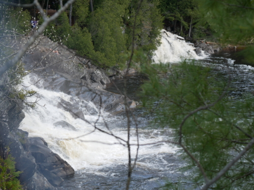 Bracebridge, Ontario. High Falls, Potts Falls, and Little High Falls