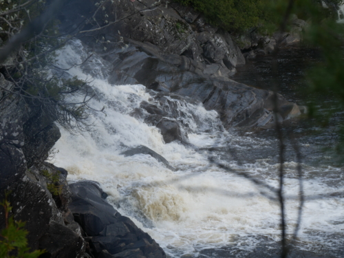 Bracebridge, Ontario. High Falls, Potts Falls, and Little High Falls