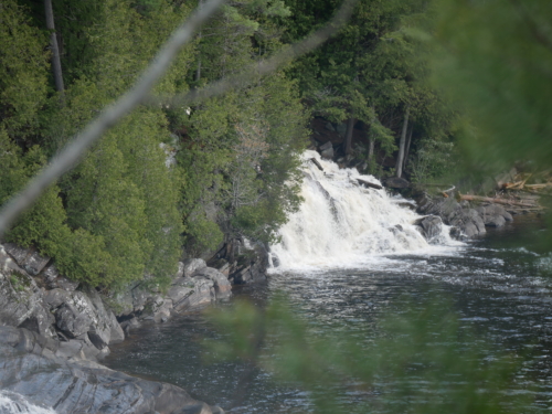 Bracebridge, Ontario. High Falls, Potts Falls, and Little High Falls