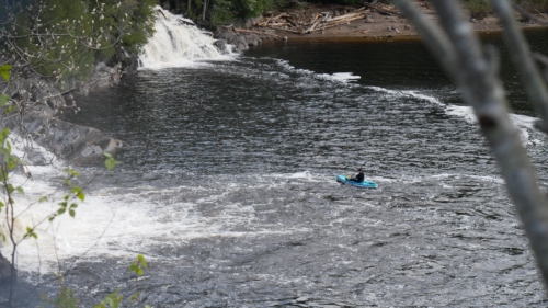 Bracebridge, Ontario. High Falls, Potts Falls, and Little High Falls