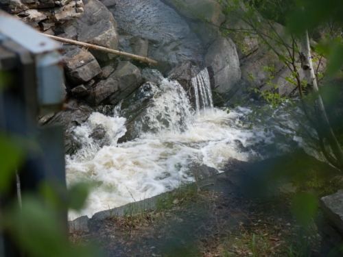 Bracebridge, Ontario. High Falls, Potts Falls, and Little High Falls