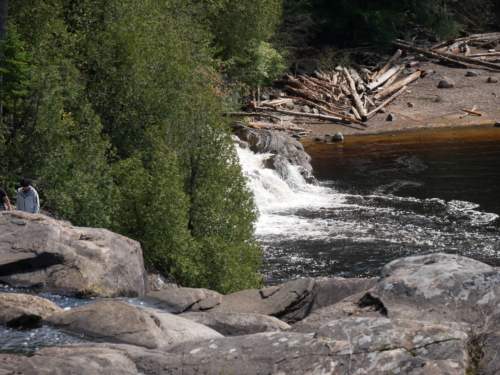 Bracebridge, Ontario. High Falls, Potts Falls, and Little High Falls