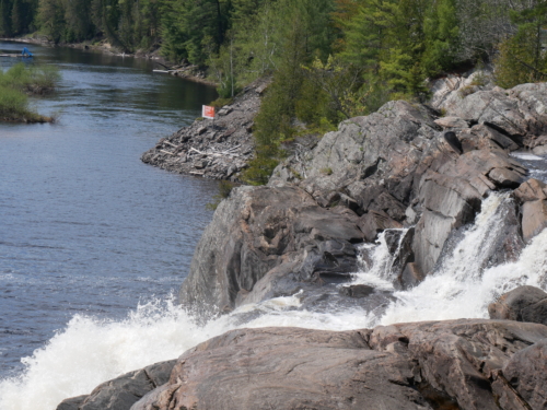 Bracebridge, Ontario. High Falls, Potts Falls, and Little High Falls