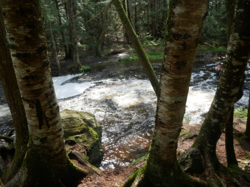 Bracebridge, Ontario. High Falls, Potts Falls, and Little High Falls