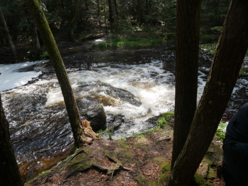 Bracebridge, Ontario. High Falls, Potts Falls, and Little High Falls